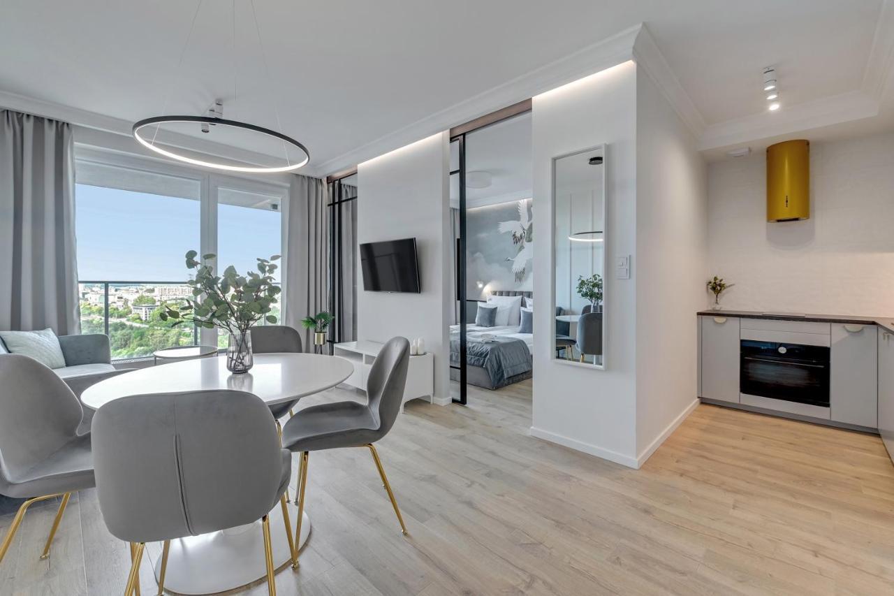 Gdynia Modern Tower & City View By Downtown Apartments Luaran gambar